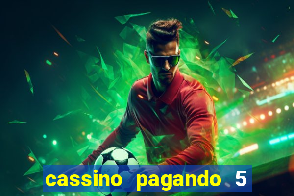 cassino pagando 5 reais no cadastro